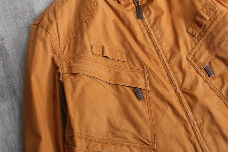 gimik pocket single riders jacket