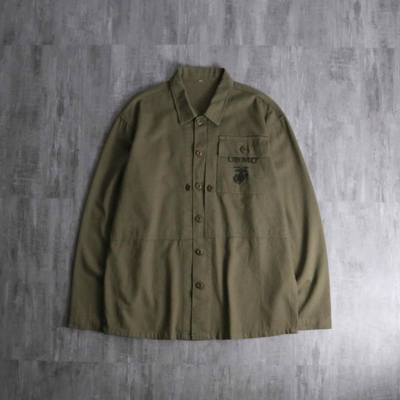 "replica" USMC HBT utility P-44 jacket