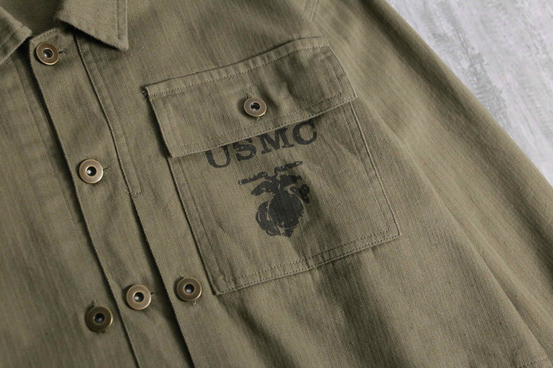 "replica" USMC HBT utility P-44 jacket
