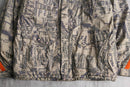 1990’s “Colmbia” camo like geometric pattern convert nylon jacket