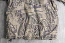 1990’s “Colmbia” camo like geometric pattern convert nylon jacket