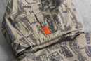 1990’s “Colmbia” camo like geometric pattern convert nylon jacket