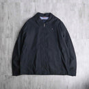 ”TOMMY HILFIGER” black color harrington Jacket