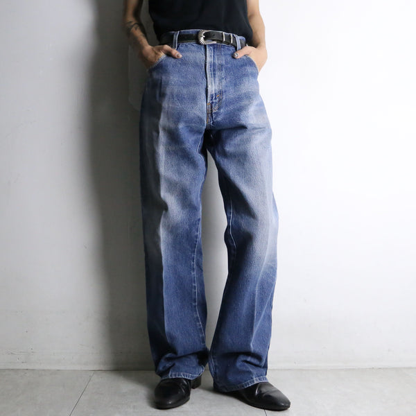 "Levi's 517" boots cut indigo denim pants