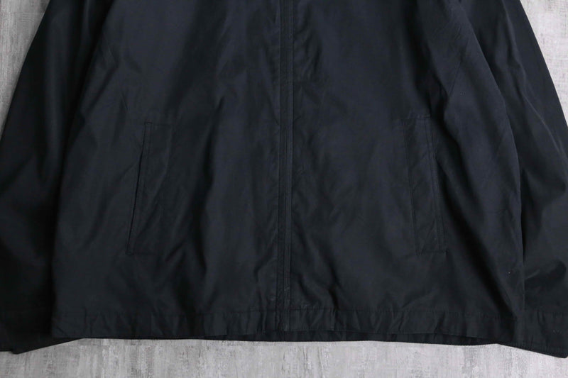 ”TOMMY HILFIGER” black color harrington Jacket