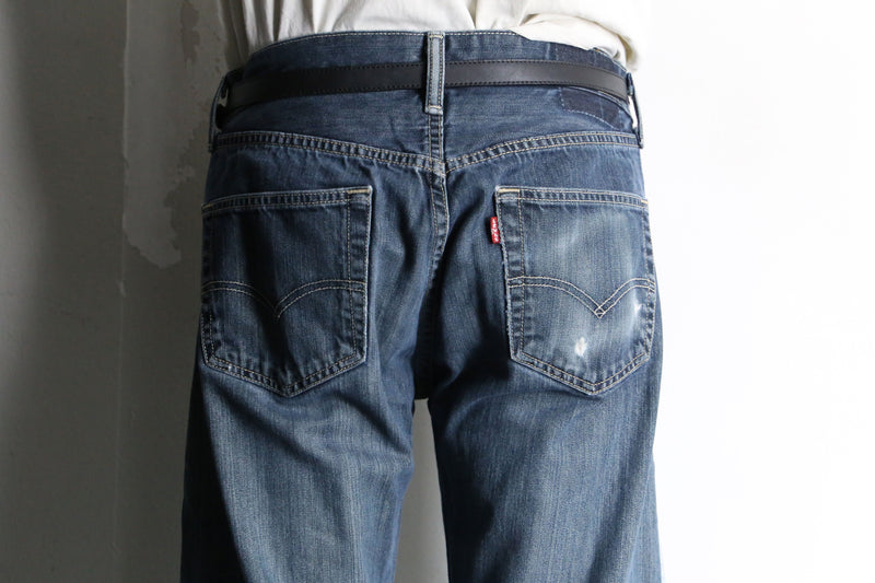 "Re:make" upside down flare denim