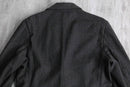 black 1B single easy tailored jacket