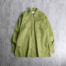 70’s “ARROW” lime green box cut shirt