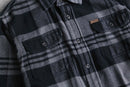"ORVIS" check flannel heavy cotton shirt