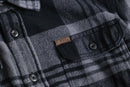 "ORVIS" check flannel heavy cotton shirt