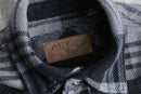"ORVIS" check flannel heavy cotton shirt