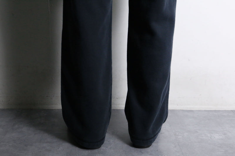 "NIKE" black color wide straight sweat pants