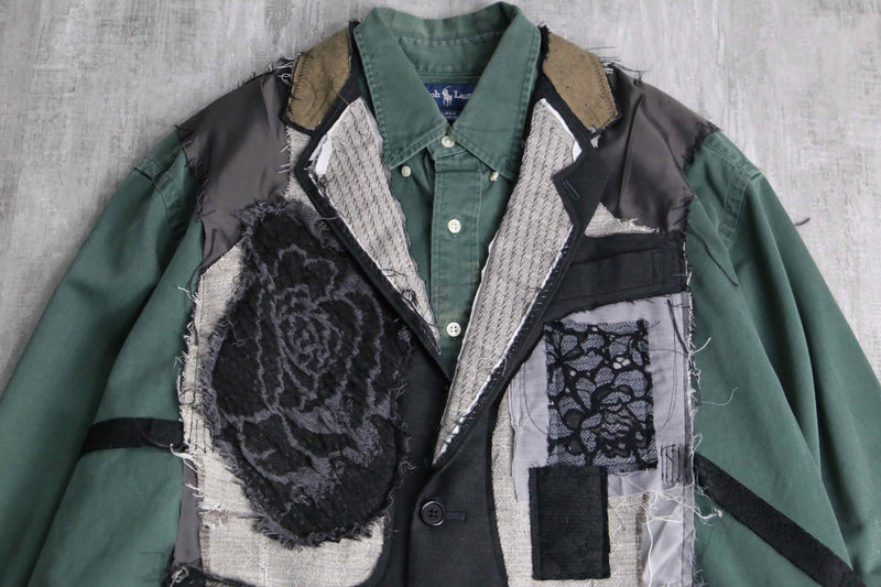"Re:make" tailored docking shirt