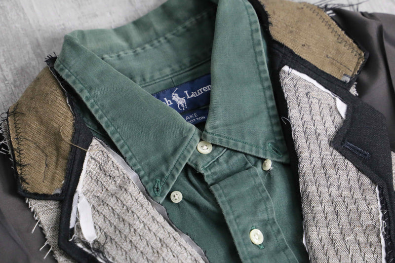 "Re:make" tailored docking shirt