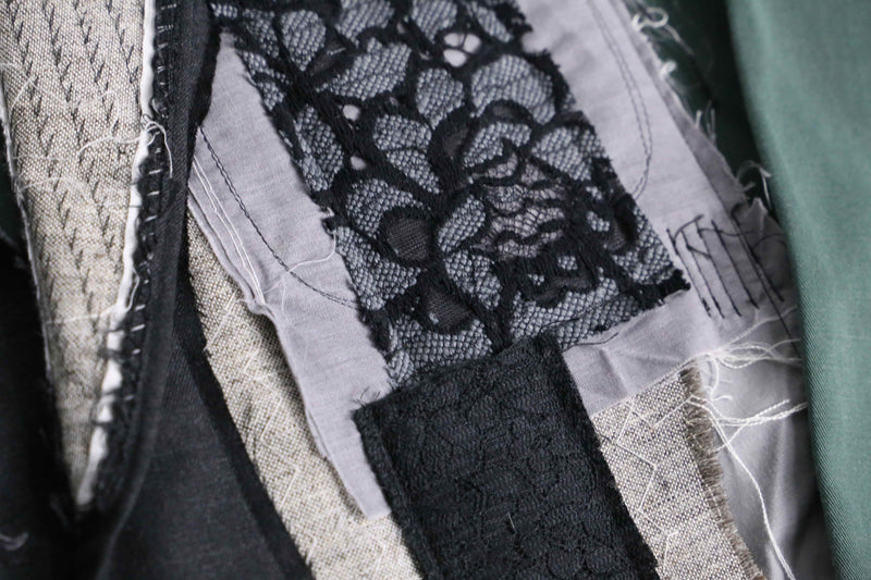 "Re:make" tailored docking shirt