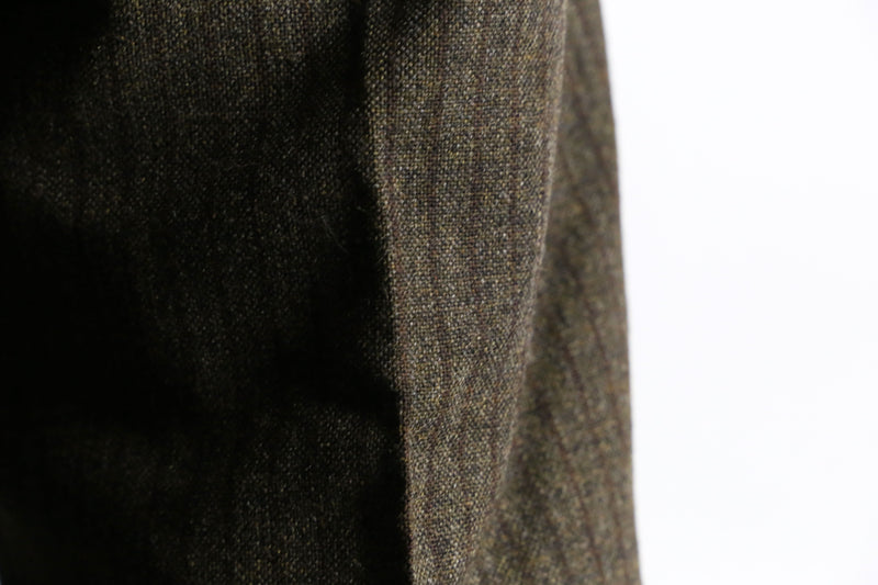 60's wool wide tapered slacks