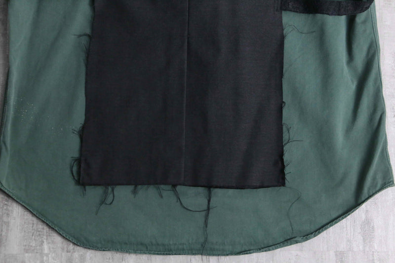 "Re:make" tailored docking shirt