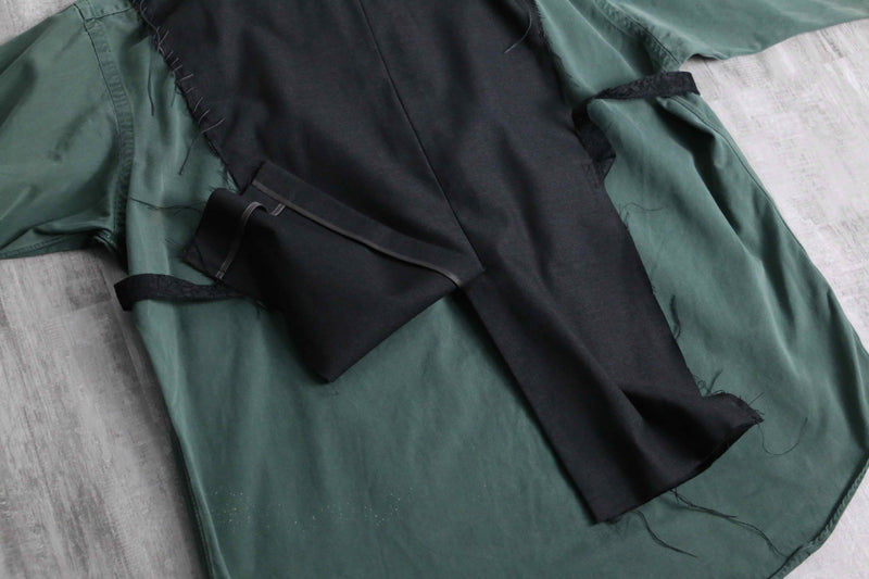 "Re:make" tailored docking shirt