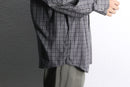 “Zanella” gray check cotton shirt