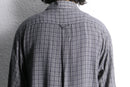 “Zanella” gray check cotton shirt