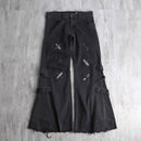 "Re:make" side docking super flare denim