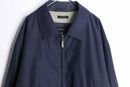 “Claiborne”navy color zip-up blouson