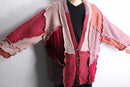 "Re:make" colorful mohair cardigan
