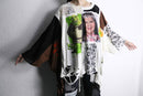 "Re:make" boro×race loose Tee