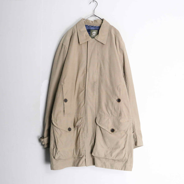 ”Timberland” beige color half coat