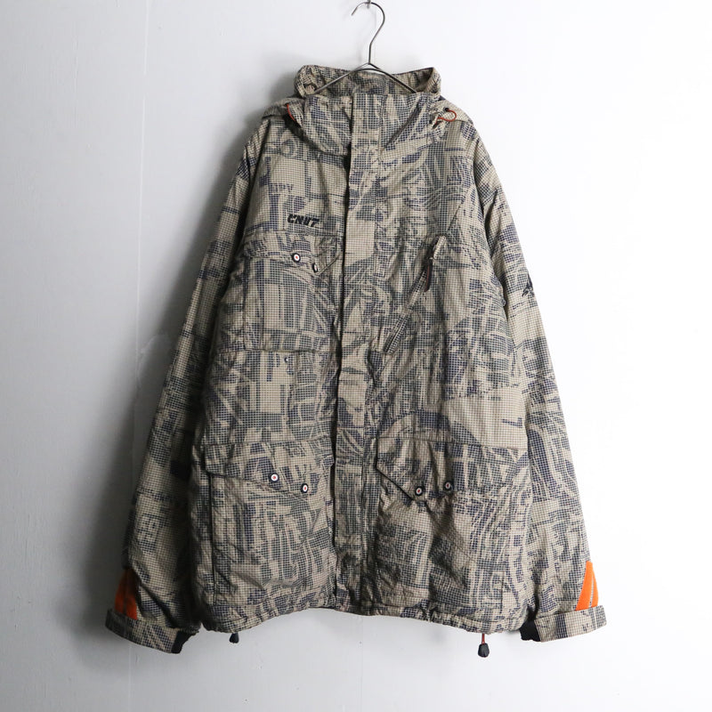 “Columbia” real tree like pattern convert jacket