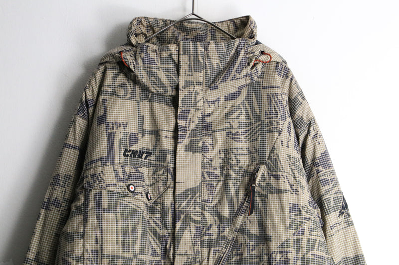 “Columbia” real tree like pattern convert jacket