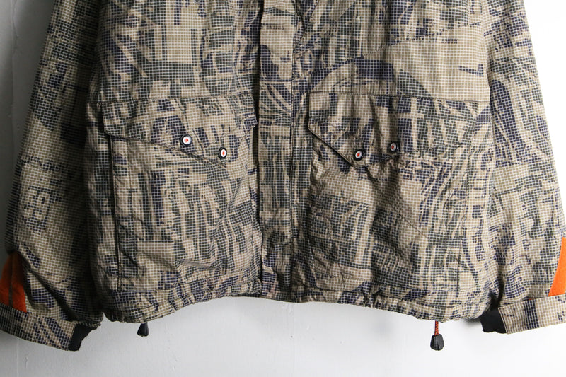 “Columbia” real tree like pattern convert jacket