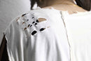 "Re:make" boro×race loose Tee
