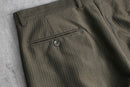 1990s claiborne herringbone twill stripe slacks