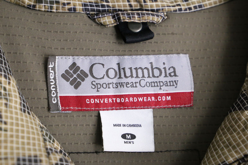 “Columbia” real tree like pattern convert jacket