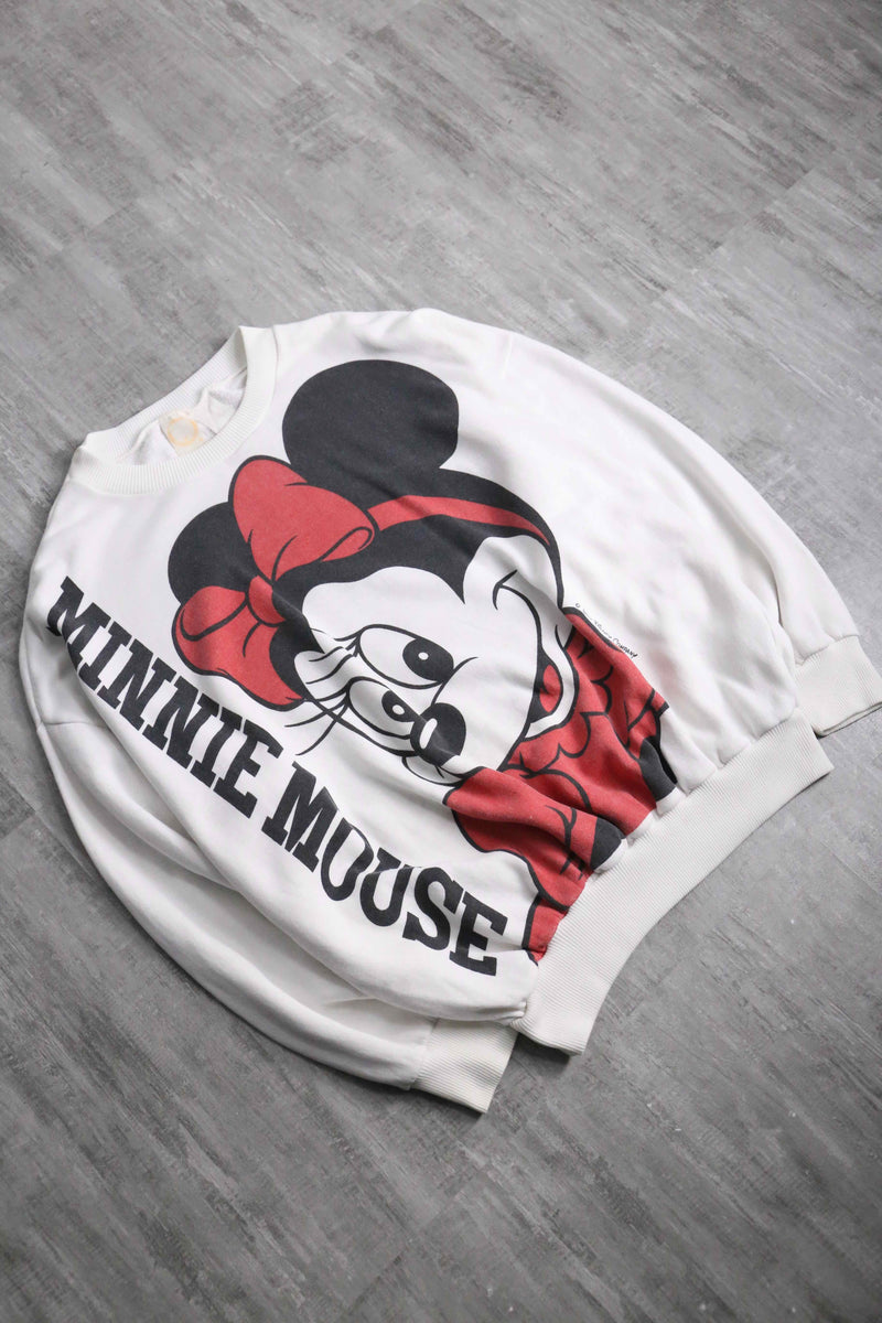 classic minnie mouse print sweat
