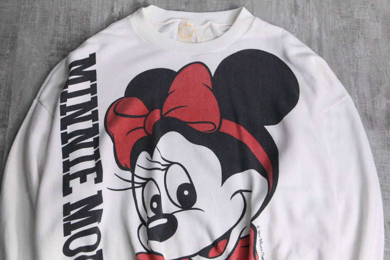 classic minnie mouse print sweat