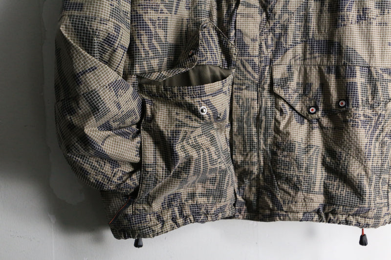 “Columbia” real tree like pattern convert jacket