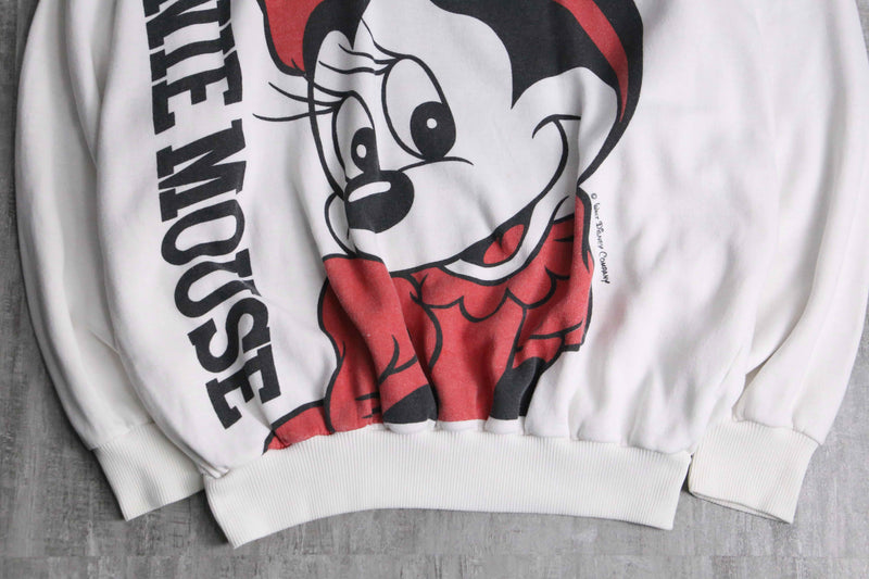classic minnie mouse print sweat