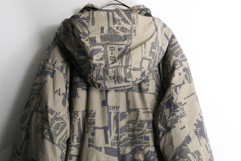 “Columbia” real tree like pattern convert jacket