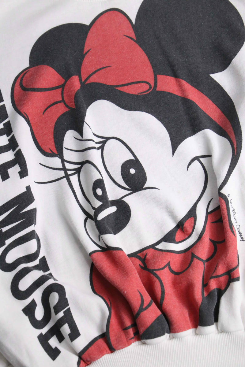 classic minnie mouse print sweat