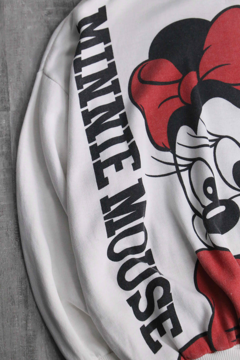classic minnie mouse print sweat