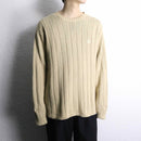“Timberland”light beige soft cotton knit