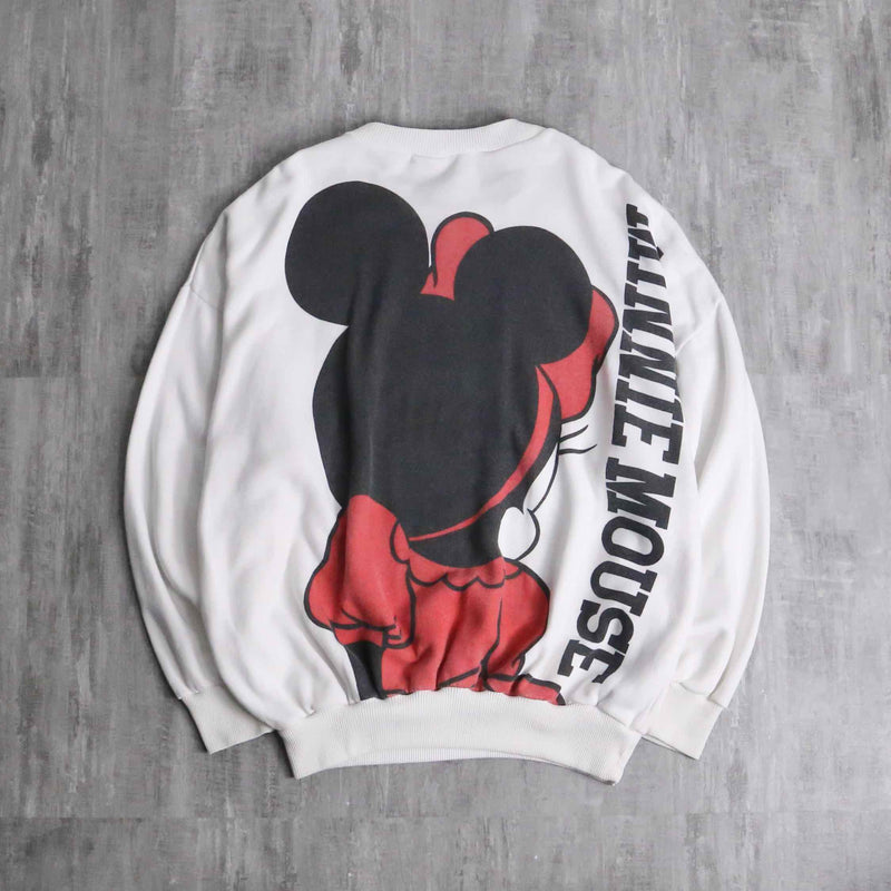 classic minnie mouse print sweat