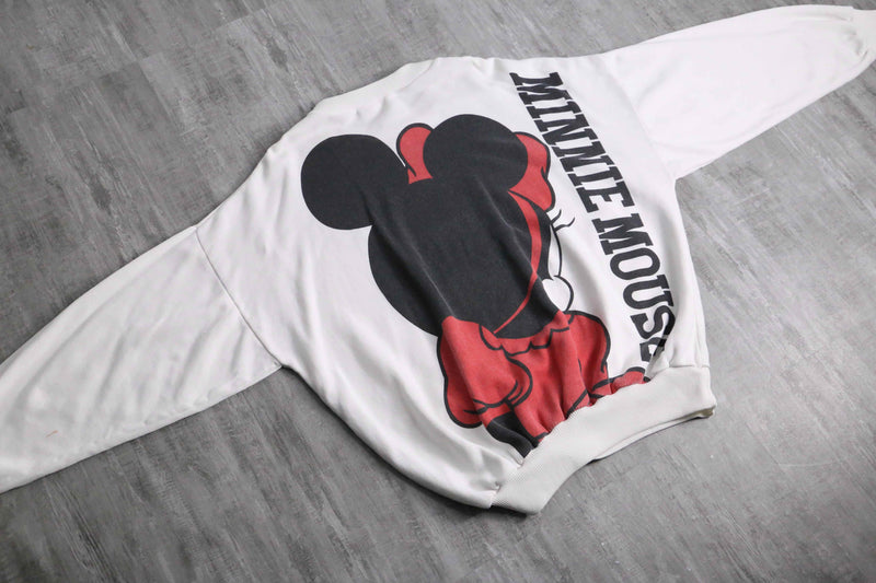 classic minnie mouse print sweat