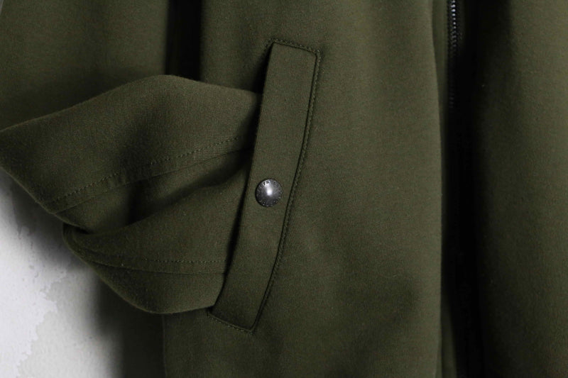 "Polo by Ralph Rauren" kahki zip up blouson