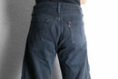 "Re:make" patchwork super flare black denim