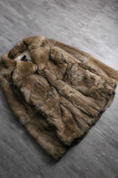 1990s DIESEL all rabbit far jacket