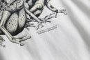 2000s JERZEES frog design tee