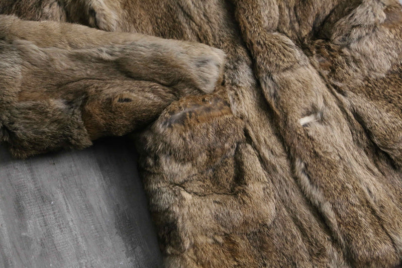 1990s DIESEL all rabbit far jacket